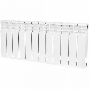 Радиатор STOUT Space 12 секций биметаллический секционный, высота 350мм