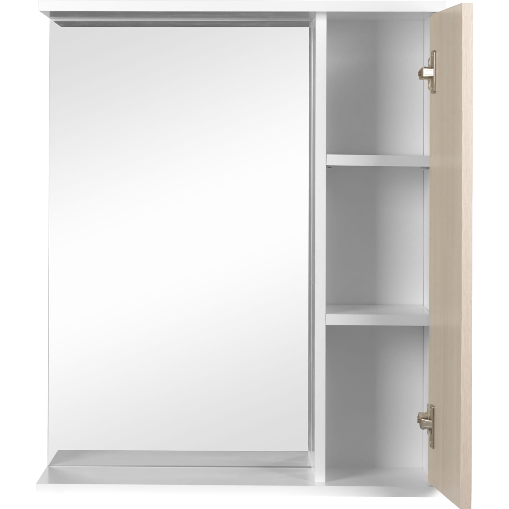 82251423 Шкаф зеркальный подвесной «» 60x75 см цвет бежевый Эстер Santreyd  - Вид №2