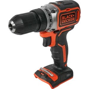 Дрель-шуруповерт аккумуляторная бесщеточная Black&Decker BL186N-XJ, 18 В без АКБ и ЗУ