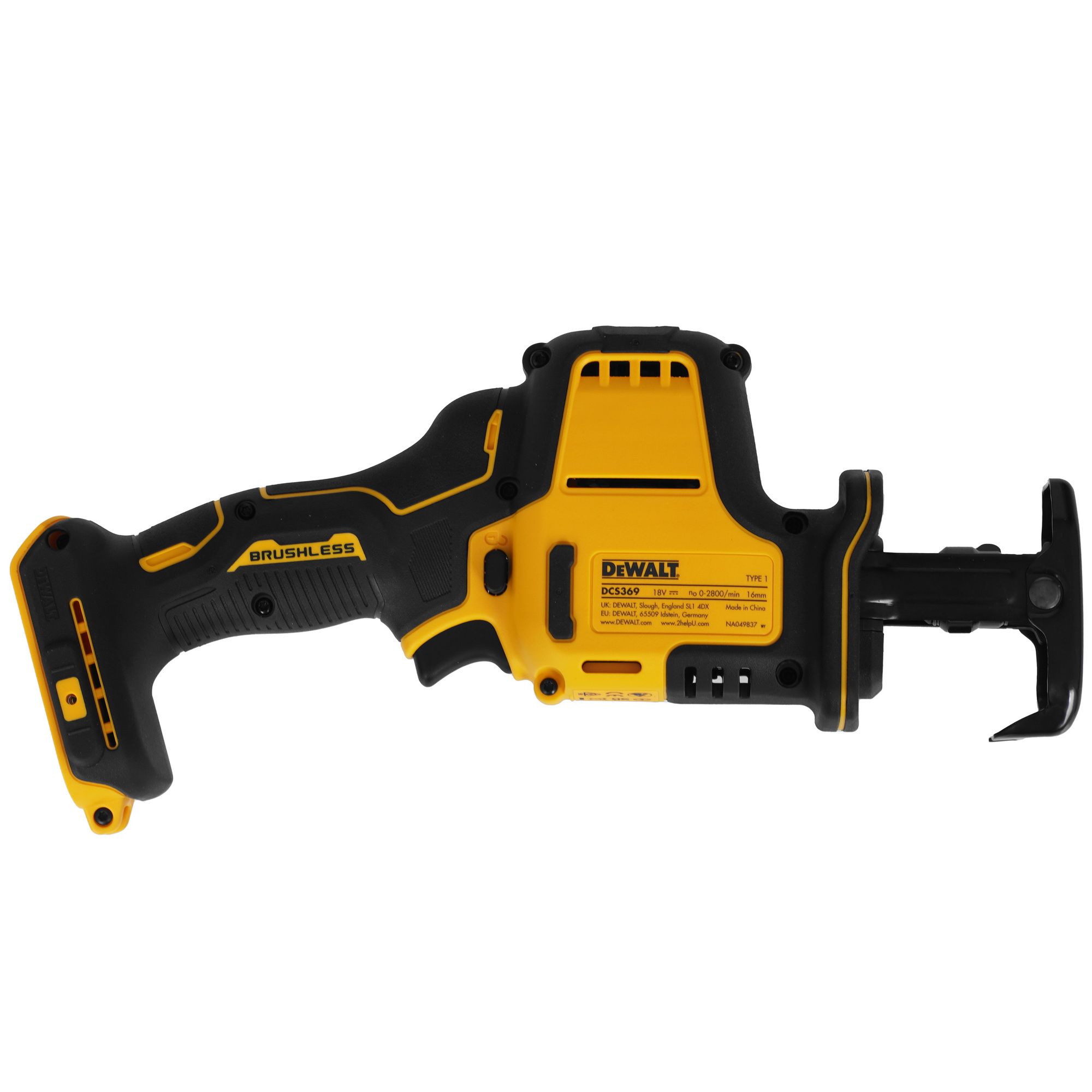 Сабельная пила DeWalt DCS369N   , Без ЗУ, Без АКБ 5497407 STDN-0072760 - Вид №1
