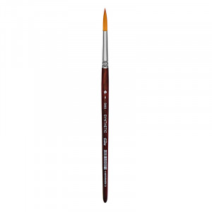 3003208 Кисть синтетика плоская короткая ручка №08 ХМ