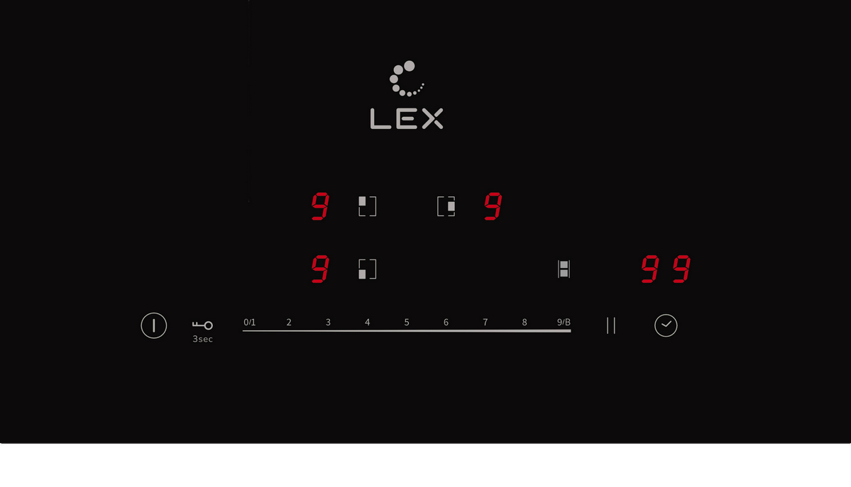 9156743 Индукционная варочная поверхность LEX EVI 631A BL STDN-0070633 - Вид №2