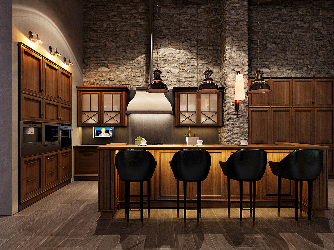 Кухня  PRESTIGE DAMA 06  - Вид №1