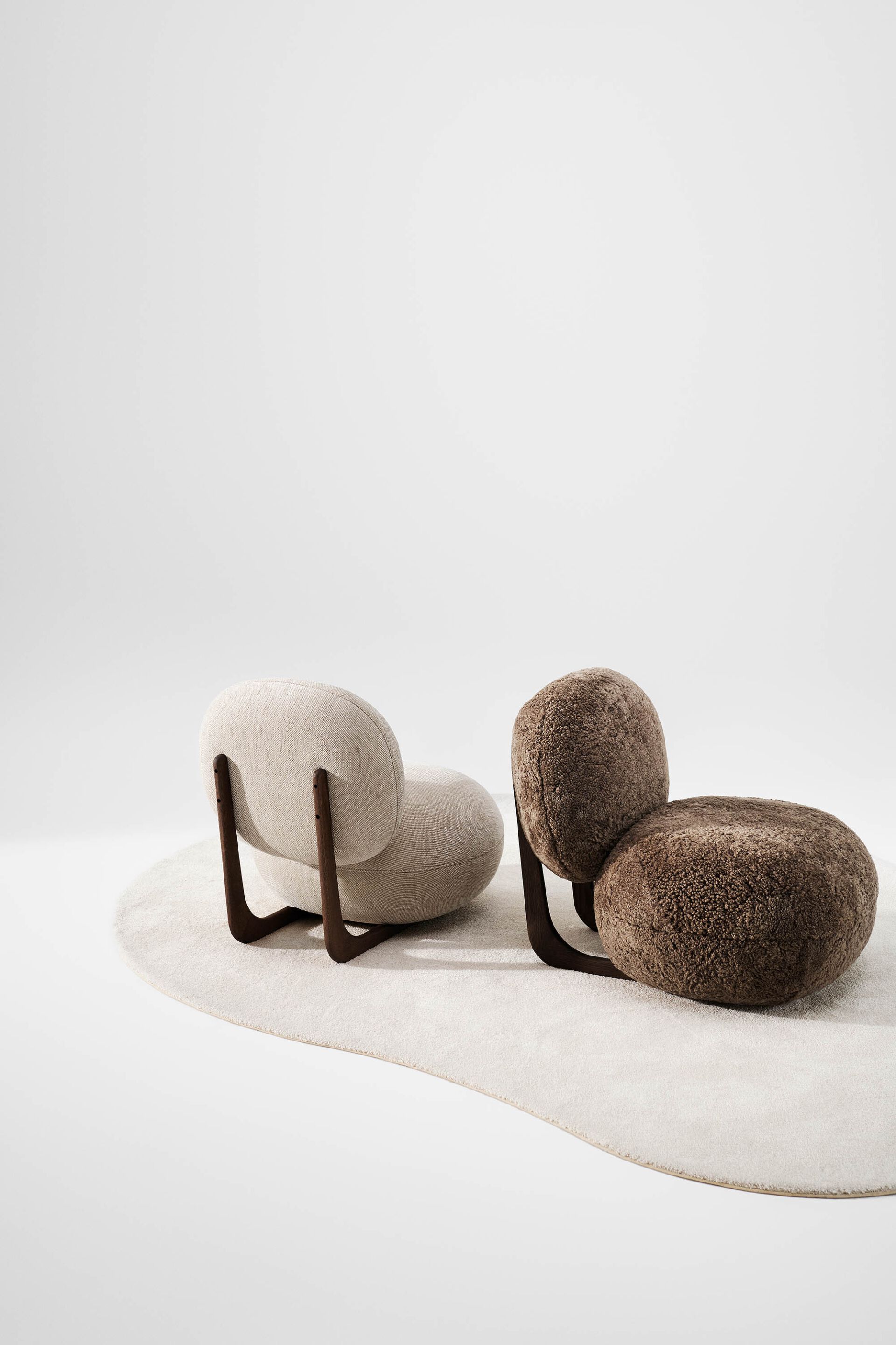 Деревянный стул с тканевой обивкой NORR11 COOPER ARCH-00134028 - Вид №4