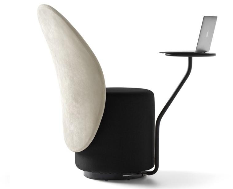 Opinion Ciatti Мягкое кресло с поворотным столиком sun-id-1432677 - Вид №3