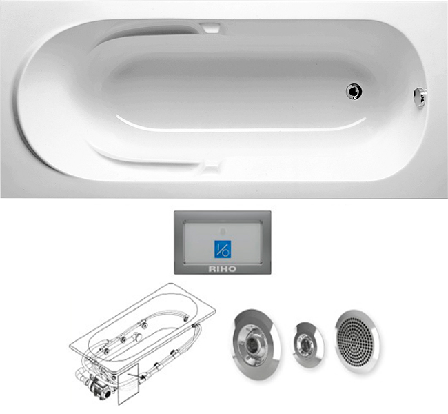BC2800500000000_top1 Ванна Riho Future Santreyd - Вид №2