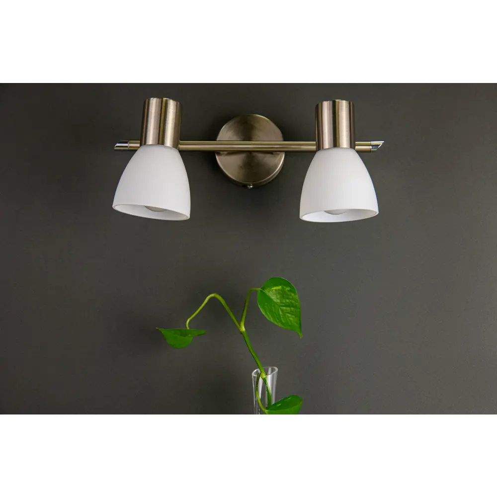 INSPIRE City — поворотный спот с двумя плафонами в стиле никель 82389952 STLM-0026207 - Вид №4