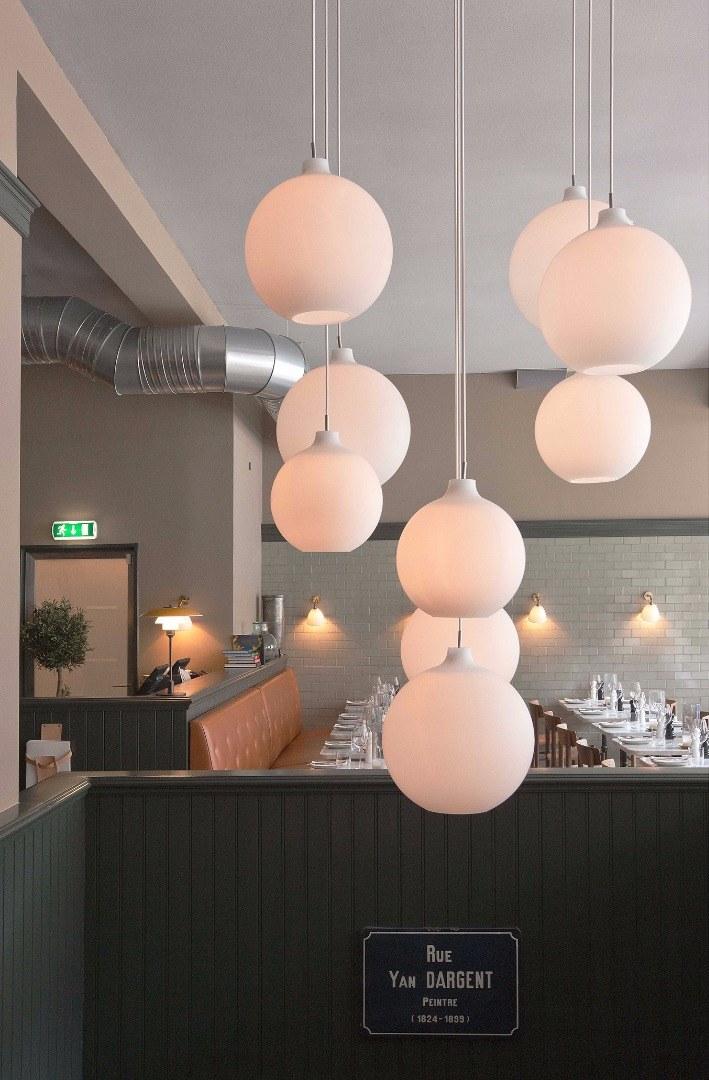 Louis Poulsen Настольная лампа из опалового стекла Ph sun-id-1356549 - Вид №11