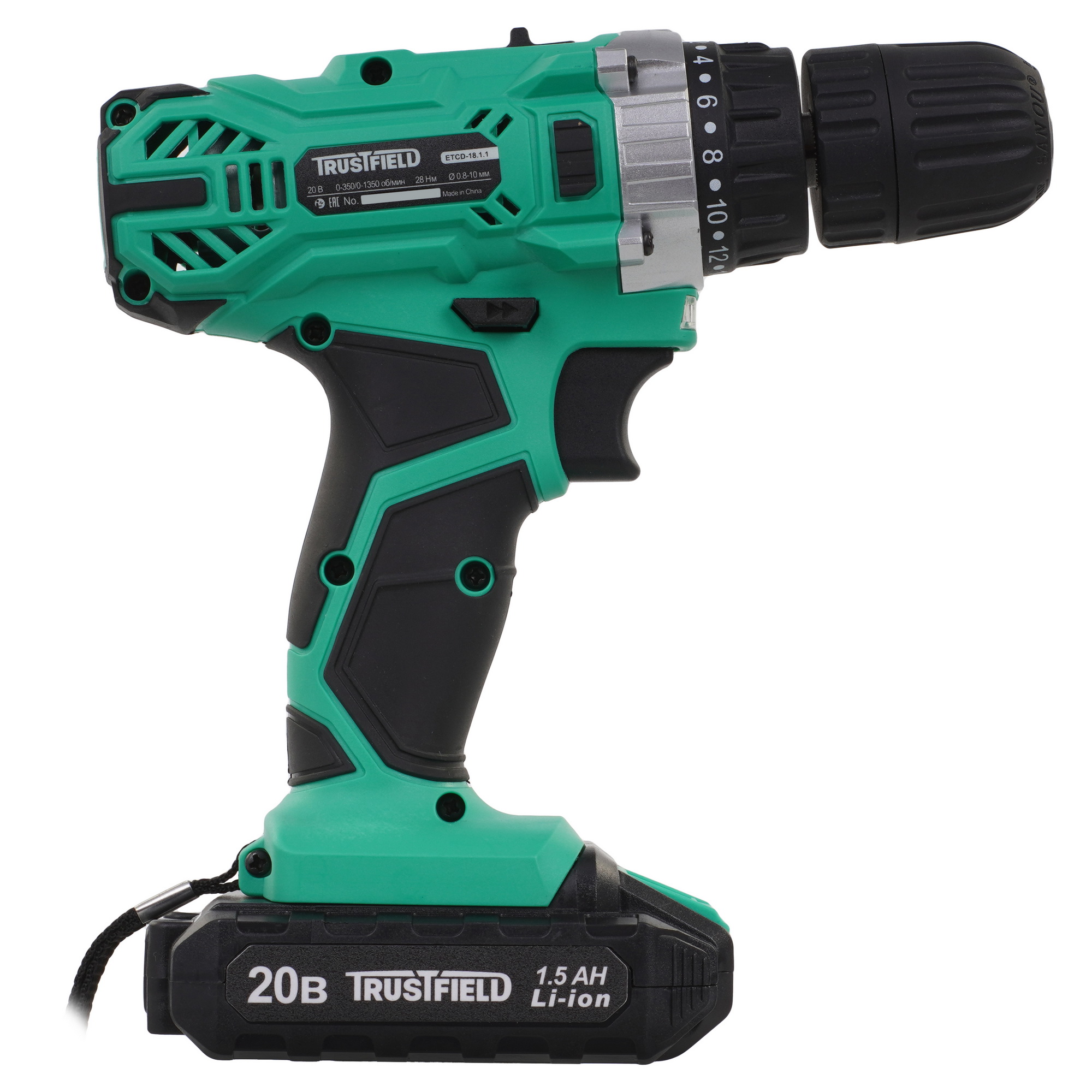Дрель-шуруповерт TRUSTFIELD ETCD-18.1.1 9179683 STDN-0093058 - Вид №1