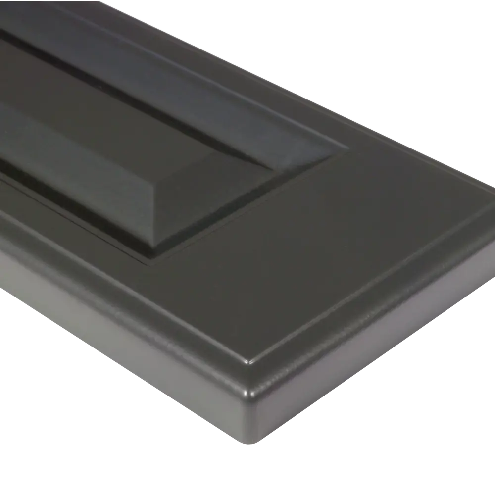 Фасад для кухонного ящика Мегион 39.7x12.5 см Delinia ID МДФ цвет тёмно-серый STLM-2065206 - Вид №2