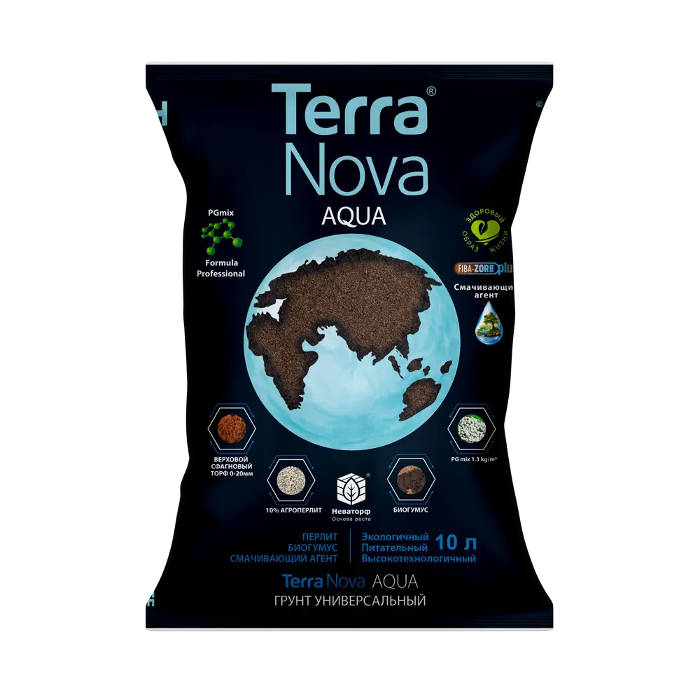 Грунт Terra Nova Аква универсальный 10 л 89355828 STLM-2208516 TERRA VITA 