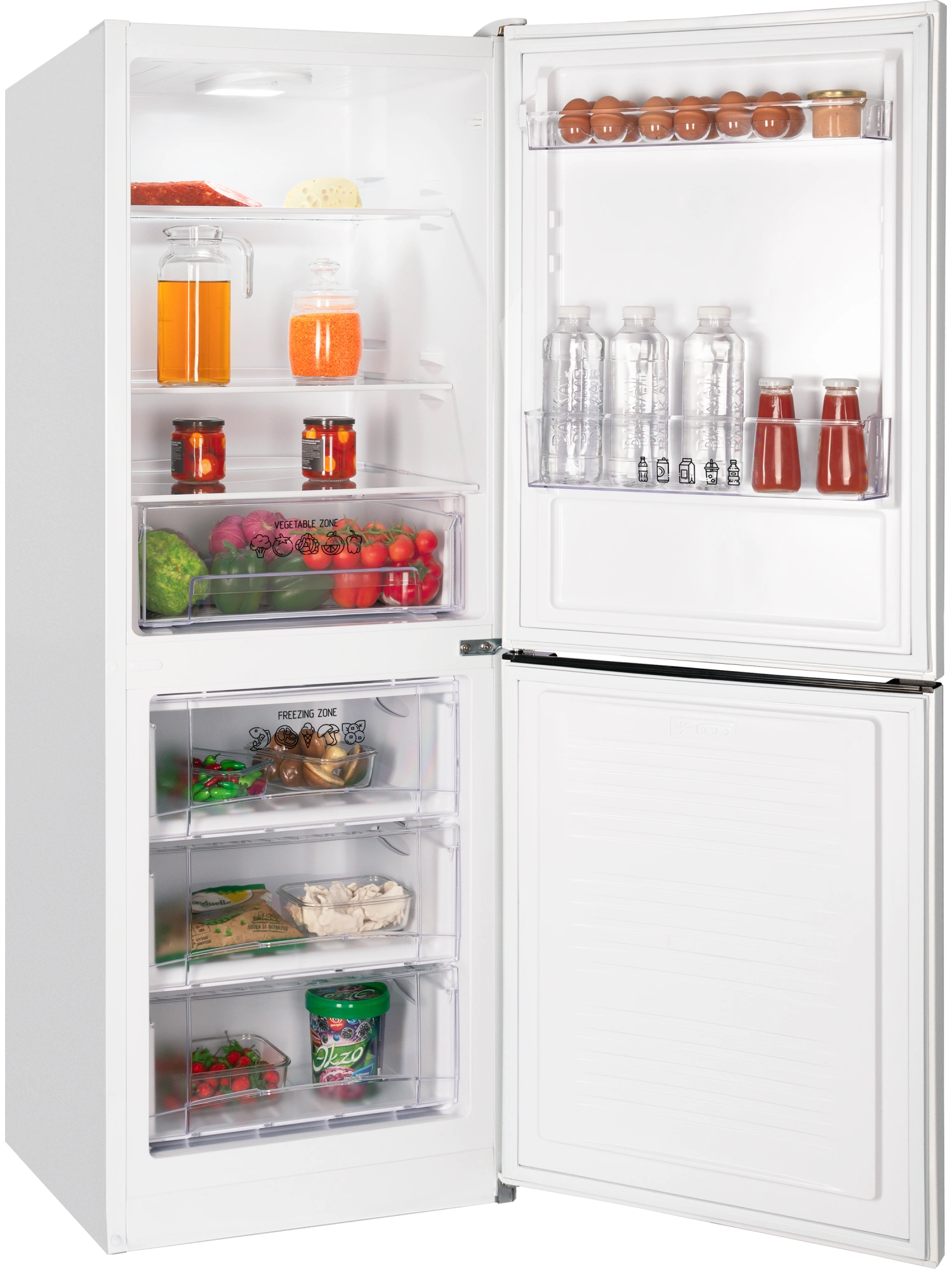 9291851 Холодильник с морозильником   NORD NRB 131 W белый STDN-0141889 - Вид №1