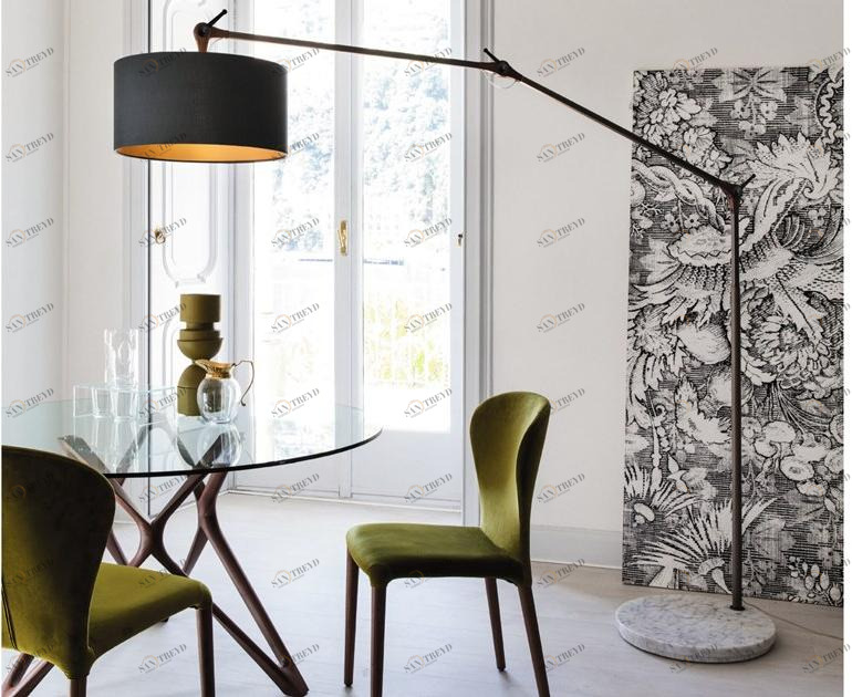 Porada Регулируемый торшер из латуни Iron sun-id-1365874