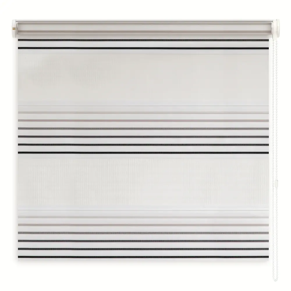 Штора рулонная день-ночь Milan 120x250 см бежевая MIAMOZA STLM-2164343