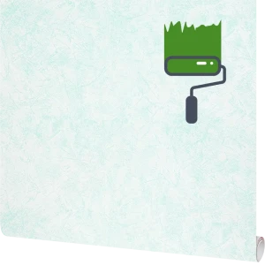 Обои под покраску флизелиновые Ateliero Метелица голубые 1.06x10 м AT1004-04ОАВ