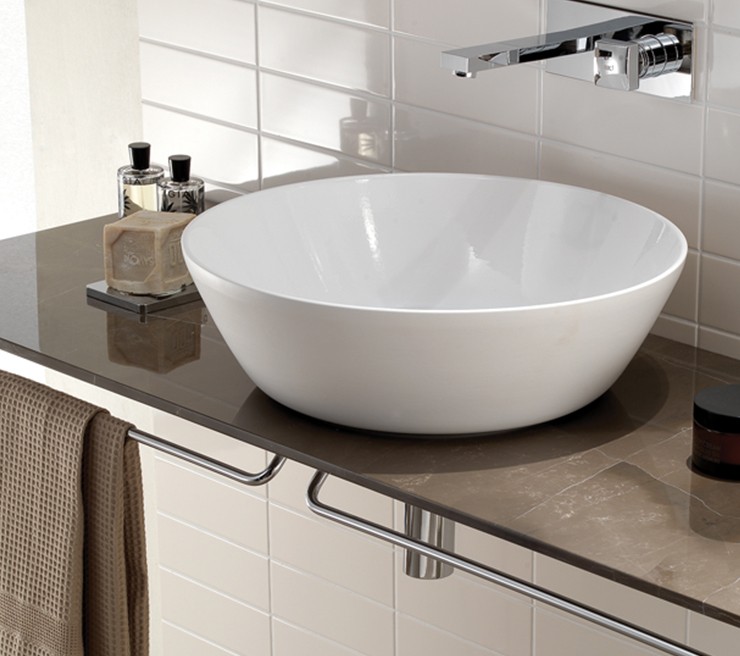 comp_werbi Накладная раковина на столешницу  круглая Ex.T  - Вид №2