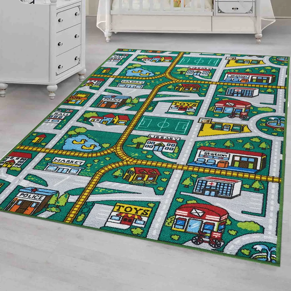 Ковер нейлон двусторонний 131925/143802 100x150 см CTIM STLM-2198149 - Вид №11