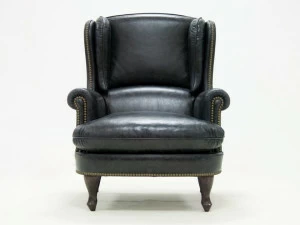 CREARTE COLLECTIONS Кожаное кресло Bergere с подлокотниками Chelsea crearte 57