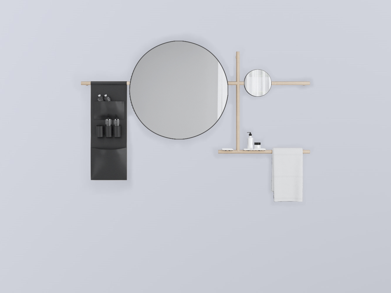 SWSTTE-RS+SWSPT-CM+SWSPI-CM+SWM10-BI+SWM20-BI+SWSCT-NE . круглый стали cielo Siwa Ceramica Cielo