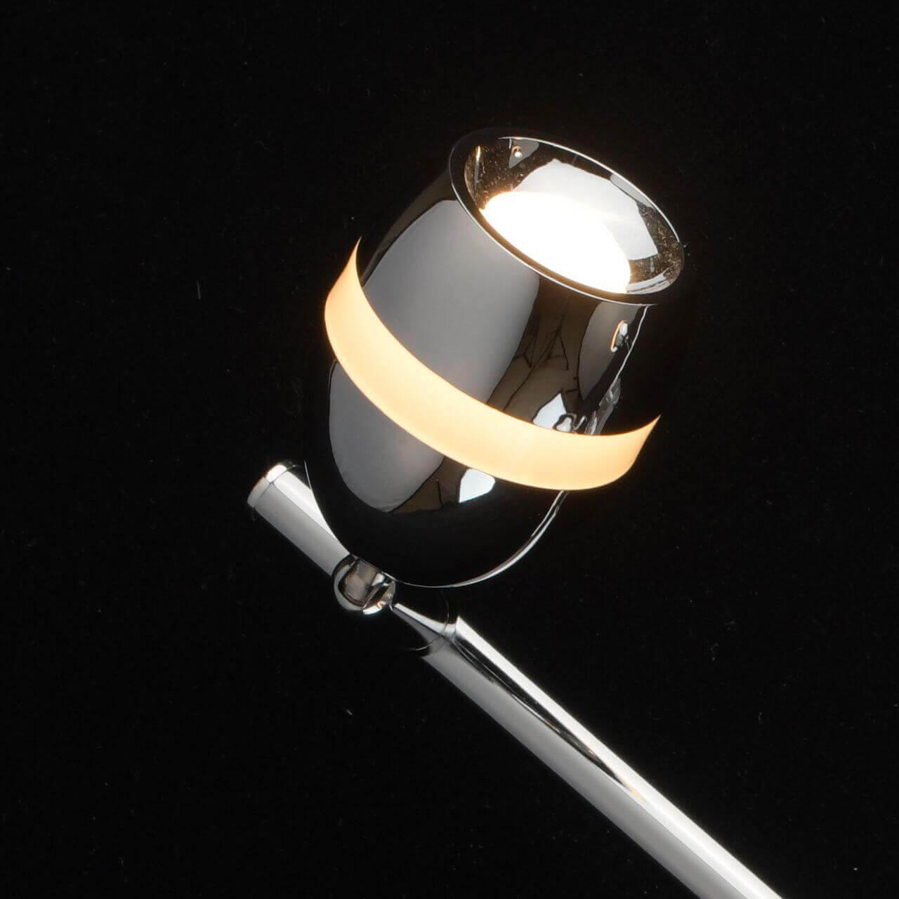 Светодиодный спот цвета хром De Markt "Этингер 6" 704023004 DE MARKT ЭТИНГЕР 6 00-3891272 Хром  - Вид №2