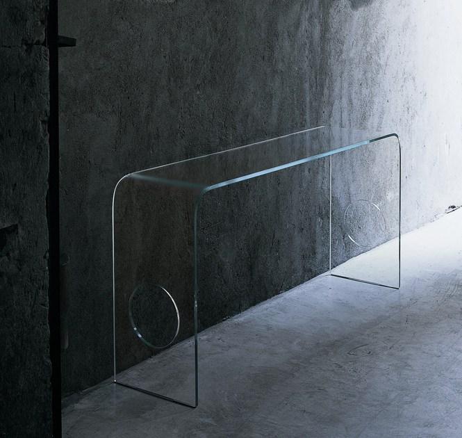 Glas Italia Прямоугольная хрустальная консоль  Cmi  - Вид №3