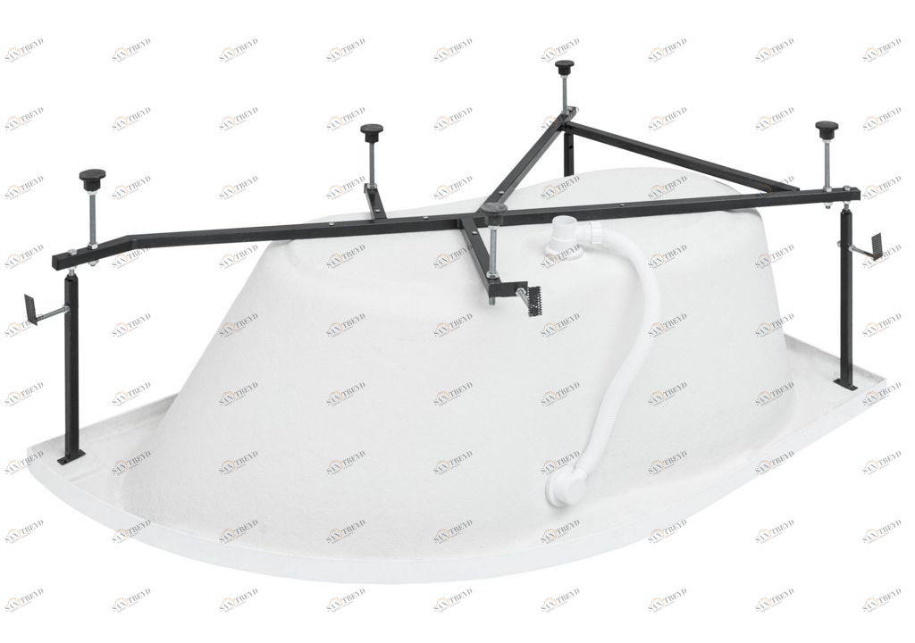 Каркас сварной для акриловой ванны Aquanet Graciosa 150x90 R 00179162
