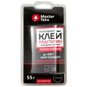 Холодная сварка MasterTeks термостойкий чёрный 55 г