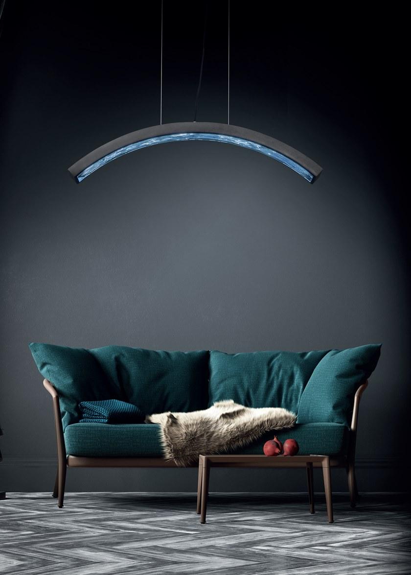 Euroluce Lampadari Светодиодная подвесная лампа из стекла и металла sun-id-1444700 - Вид №2