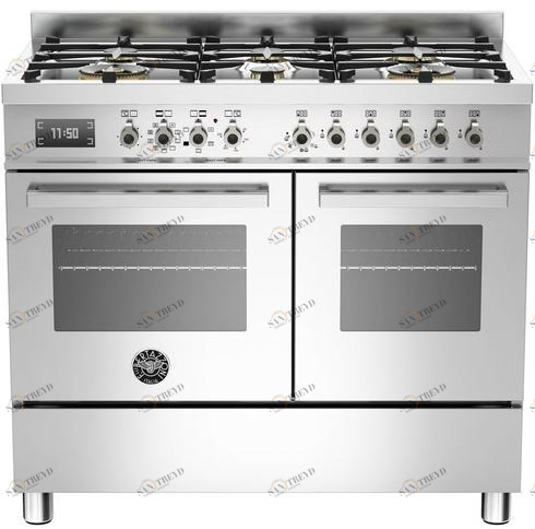 Bertazzoni Профессиональная отдельно стоящая кухня Professional Pro100 6 mfe d