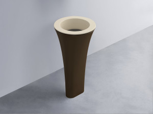 AMLA45-LN+AMPILT-FN+AMCOLT-CA Раковина Amedeo Tondo отдельностоящая cielo Enjoy + Amedeo