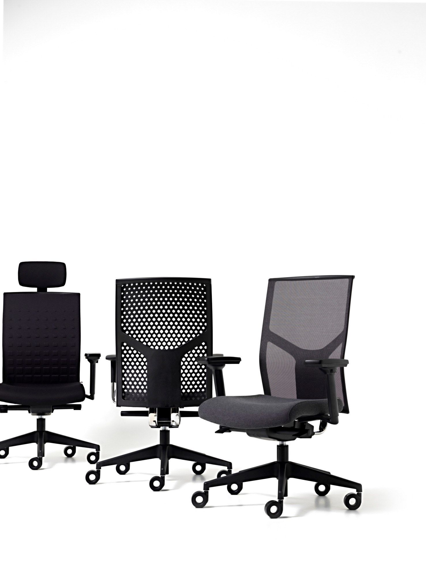 Офисное кресло из полипропилена с подлокотниками с 5 спицами Diemme ARCH-00113376 - Вид №3