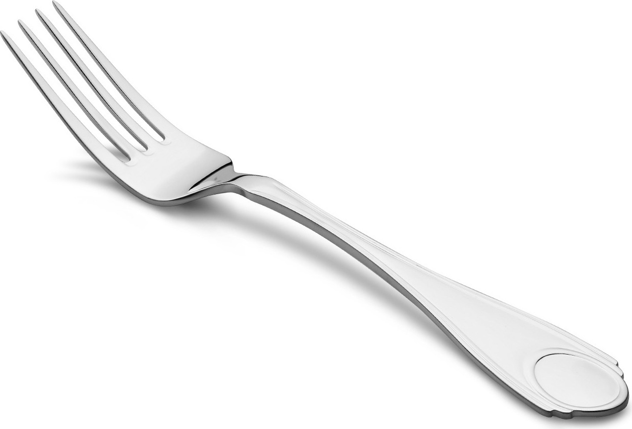 10666733 Русские самоцветы Вилка столовая Русские самоцветы, серебро 925 Серебро 925 