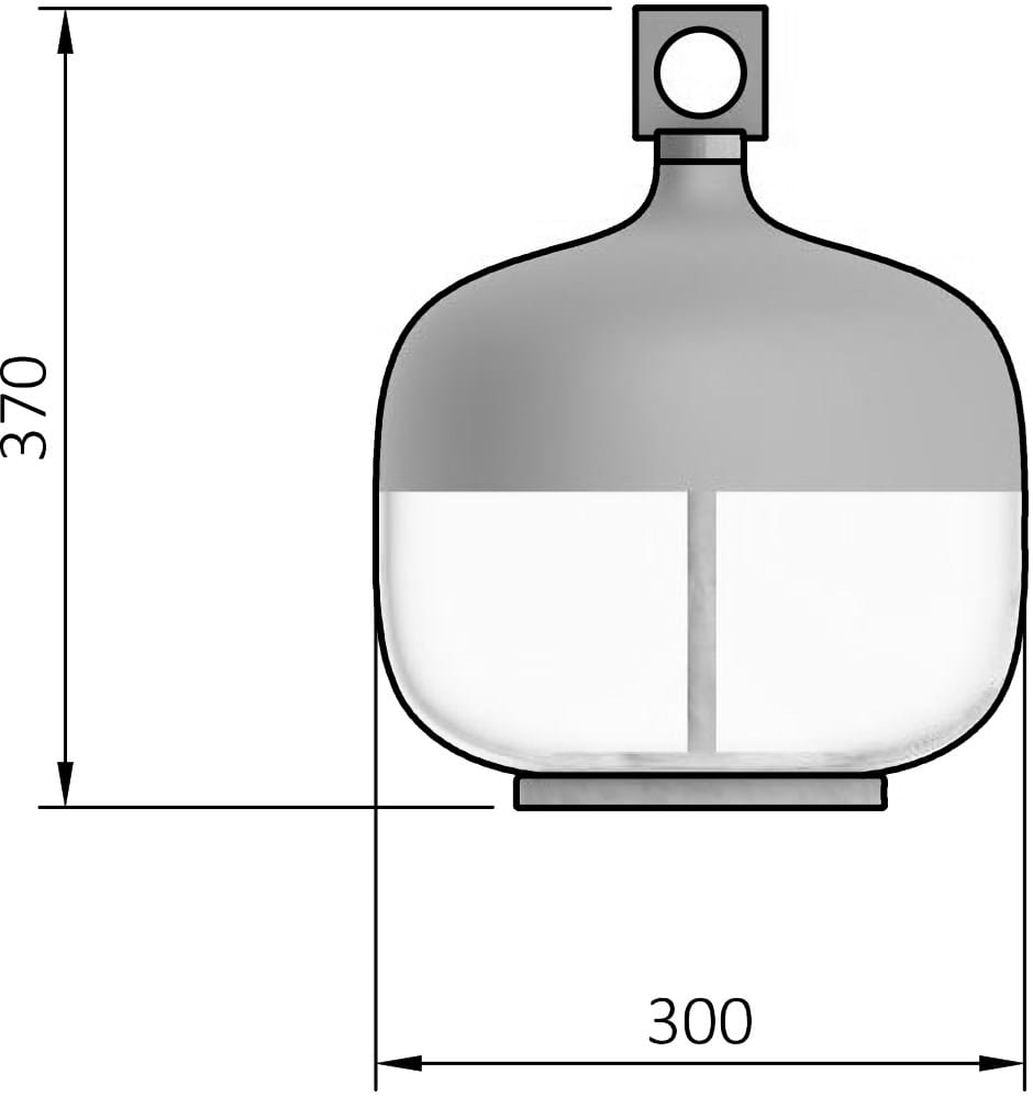 Стеклянная светодиодная настольная лампа Hind Rabii T-Cotta ARCH-00125067 - Вид №16