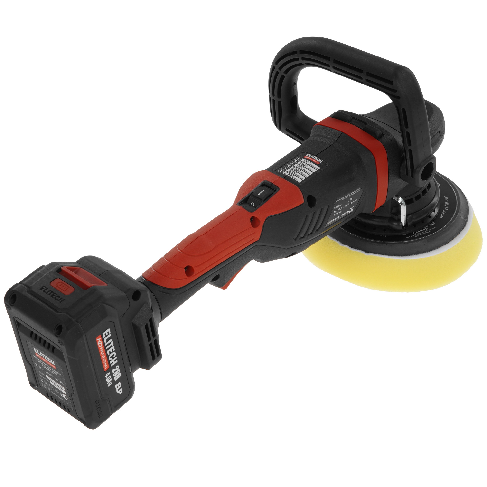 Полировальная машина ELITECH HD CPM 2015SLR 9145667 STDN-0003382 - Вид №2