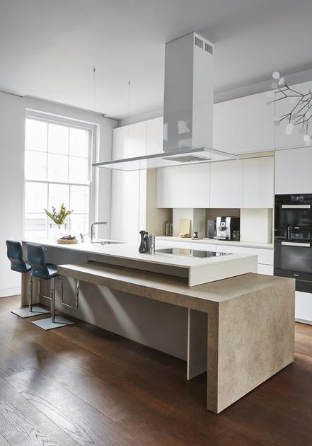 TM Italia Cucine Кухня из лакированного меламина с островом K6 sun-id-1441159 - Вид №11