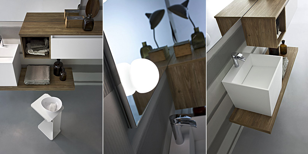 Комплект мебели для ванной комнаты Joy 58/59 Cerasa Joy JOY5859 - Вид №2