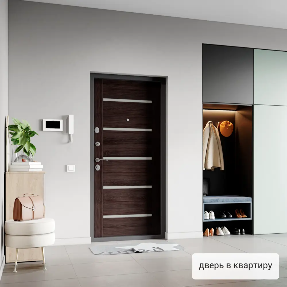 Дверь входная металлическая Страйд Дукато 860 мм правая цвет акация TOREX STLM-2067278 - Вид №16