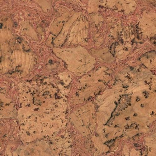 Пробка CorkStyle Wall design Vico Red (Гладкая) 600х300 мм 1000900035