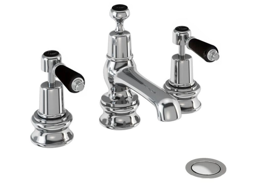 Смеситель для раковины с 3 отверстиями Burlington KENSINGTON REGENT ARCH-00082332 - Вид №1