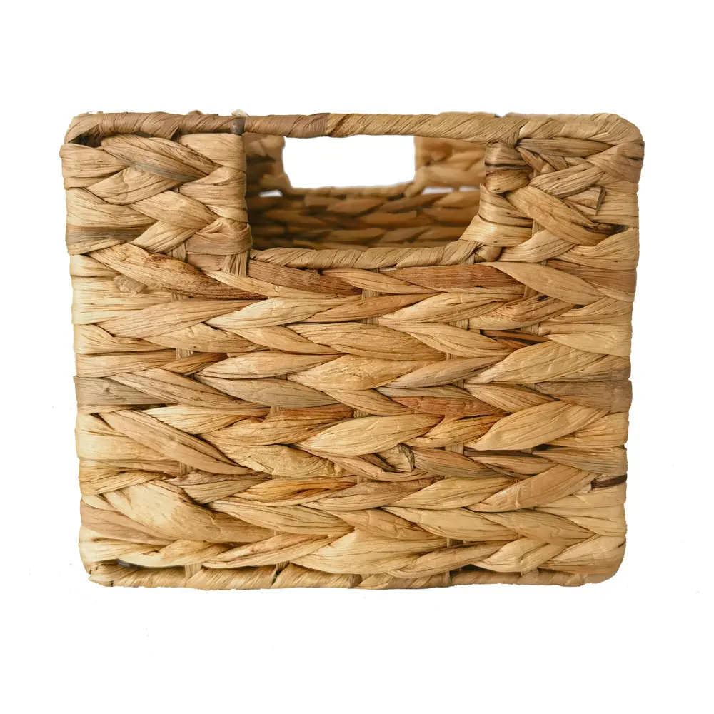 SPACEO Корзина для хранения из водяного гиацинта с текстильной подкладкой 89344361 Kub STLM-1484059 - Вид №2