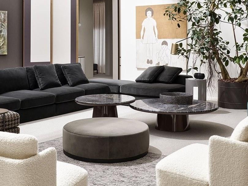 Meridiani Круглый журнальный столик из мрамора sun-id-1439848 - Вид №2