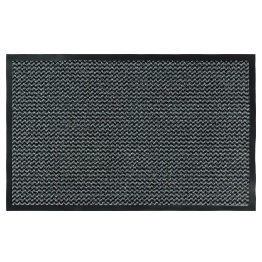 Коврик Велий Нептун 60x90 см полипропилен цвет серый STLM-2146626