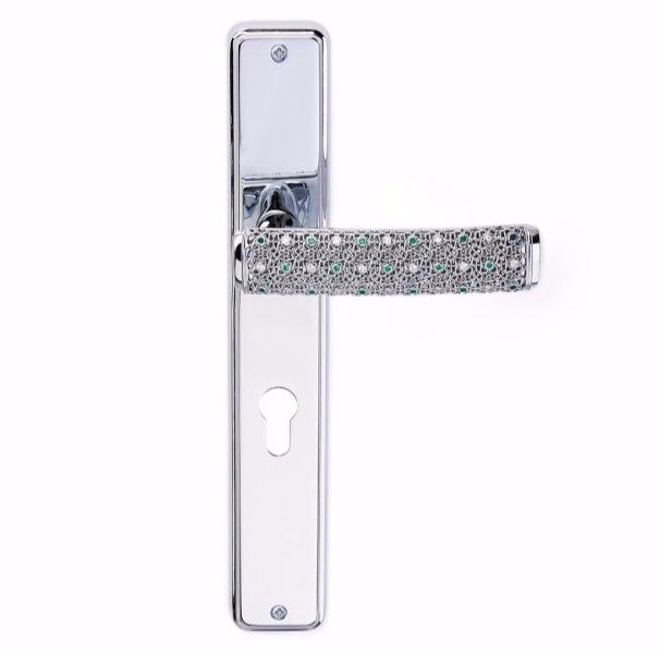 Ручка из латуни на пластине с накладкой Dream 8100 Santreyd - Вид №1