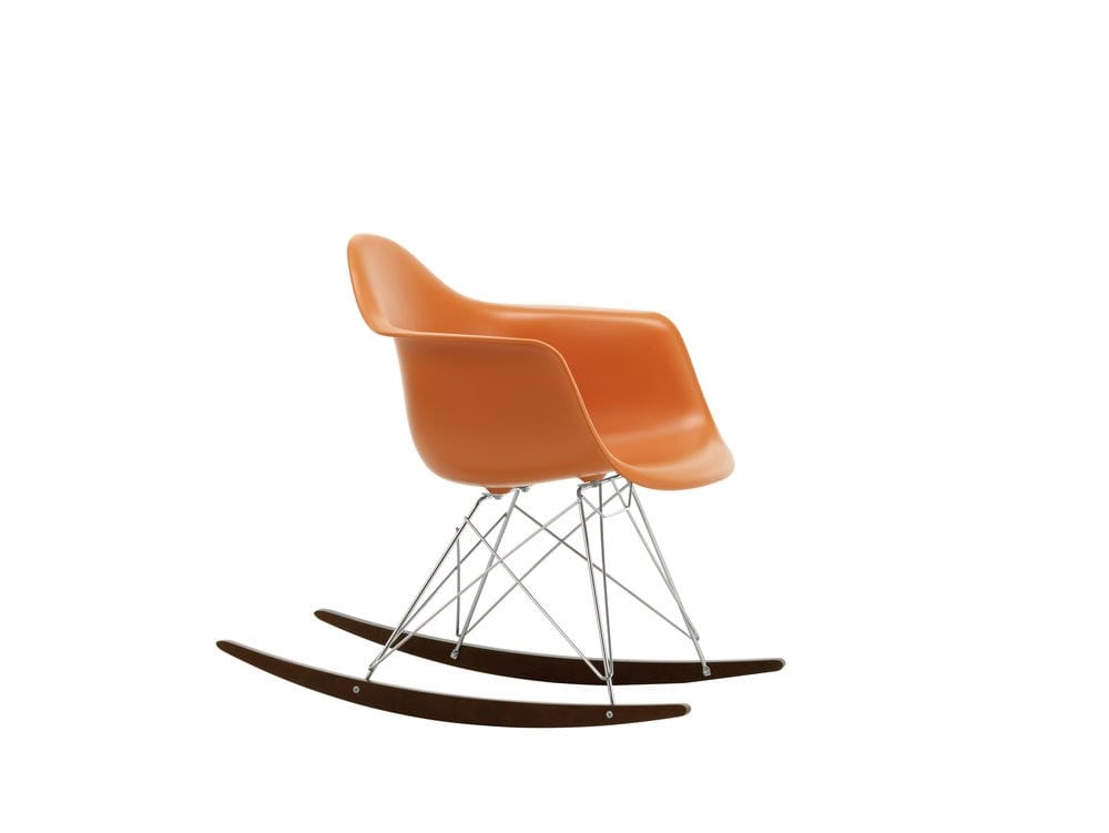 Мягкое тканевое кресло-качалка с подлокотниками VITRA Eames Plastic Chair ARCH-00023828 - Вид №193