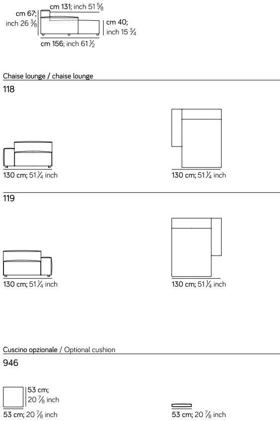AMURA 2-х местный модульный диван Davis Am004.011+213 - Вид №8