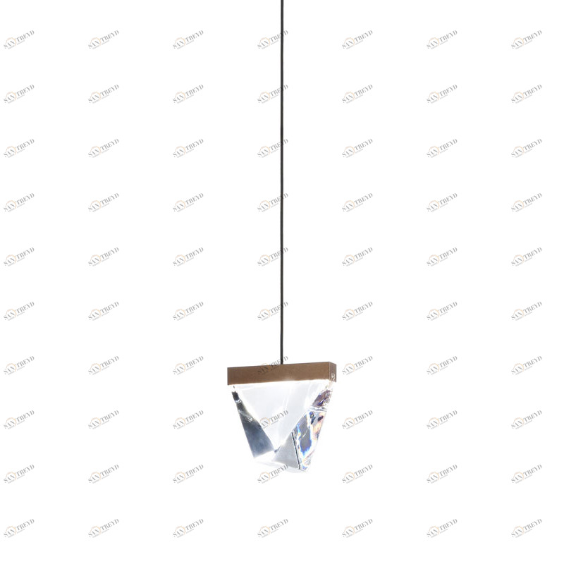 Подвесной светильник F41L0176 от Fabbian FABBIAN ДИЗАЙНЕРСКИЕ 242777 Прозрачный;бронзовый 