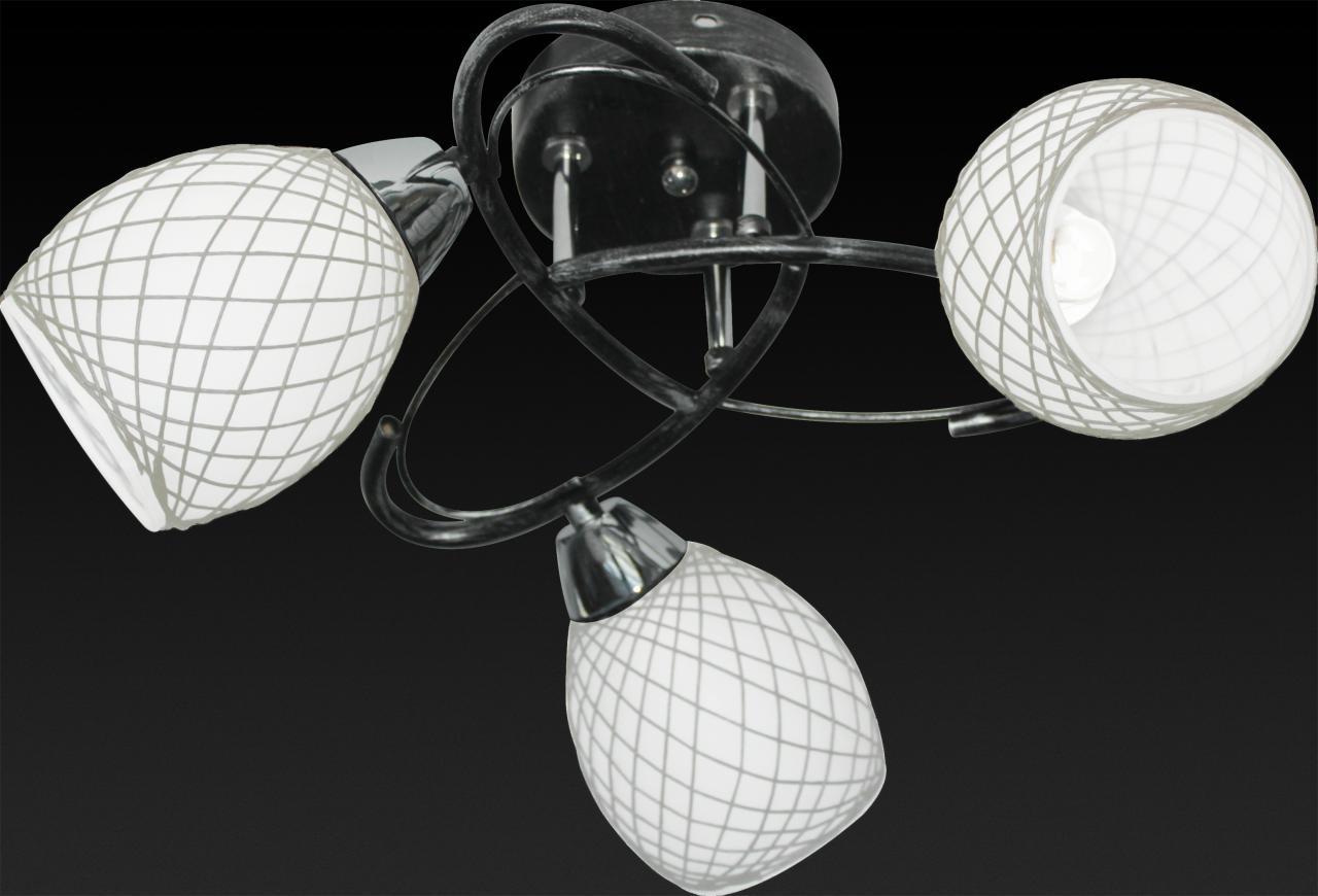 Потолочная люстра Toplight Janelle TL7440X-03BP TOPLIGHT JANELLE BLACK 183913 Черный  - Вид №1