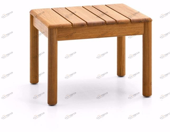 Varaschin Квадратный садовый столик из тика Barcode sun-id-1441842