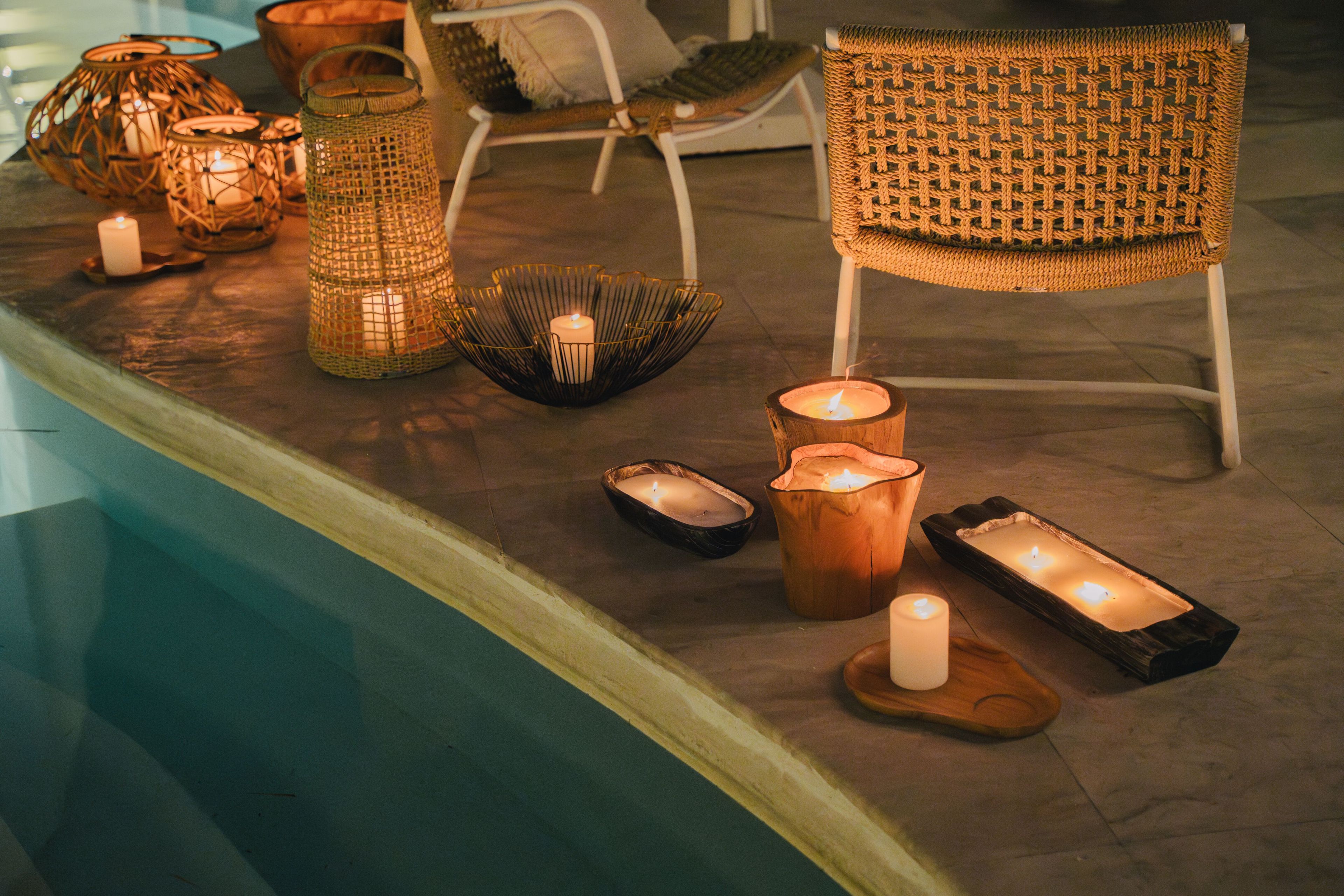 Свеча из тикового дерева cbdesign Аксессуары ARCH-00141591 - Вид №5