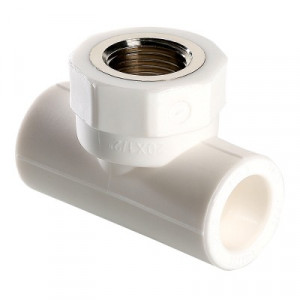 VTp.732.0.02504 Фитинг полипропиленовый – тройник с переходом на внутреннюю резьбу Valtec 25 мм х 1/2"